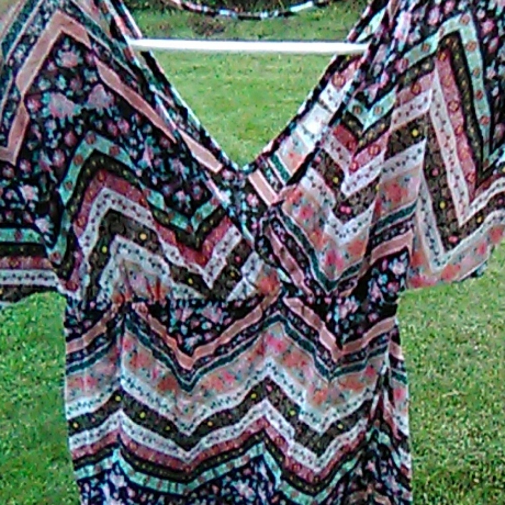 Feminine Boho Top Gorgeous Medium